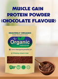 MUSCLE GAIN Protein Powder (chocolate flavour The Organic Paradise