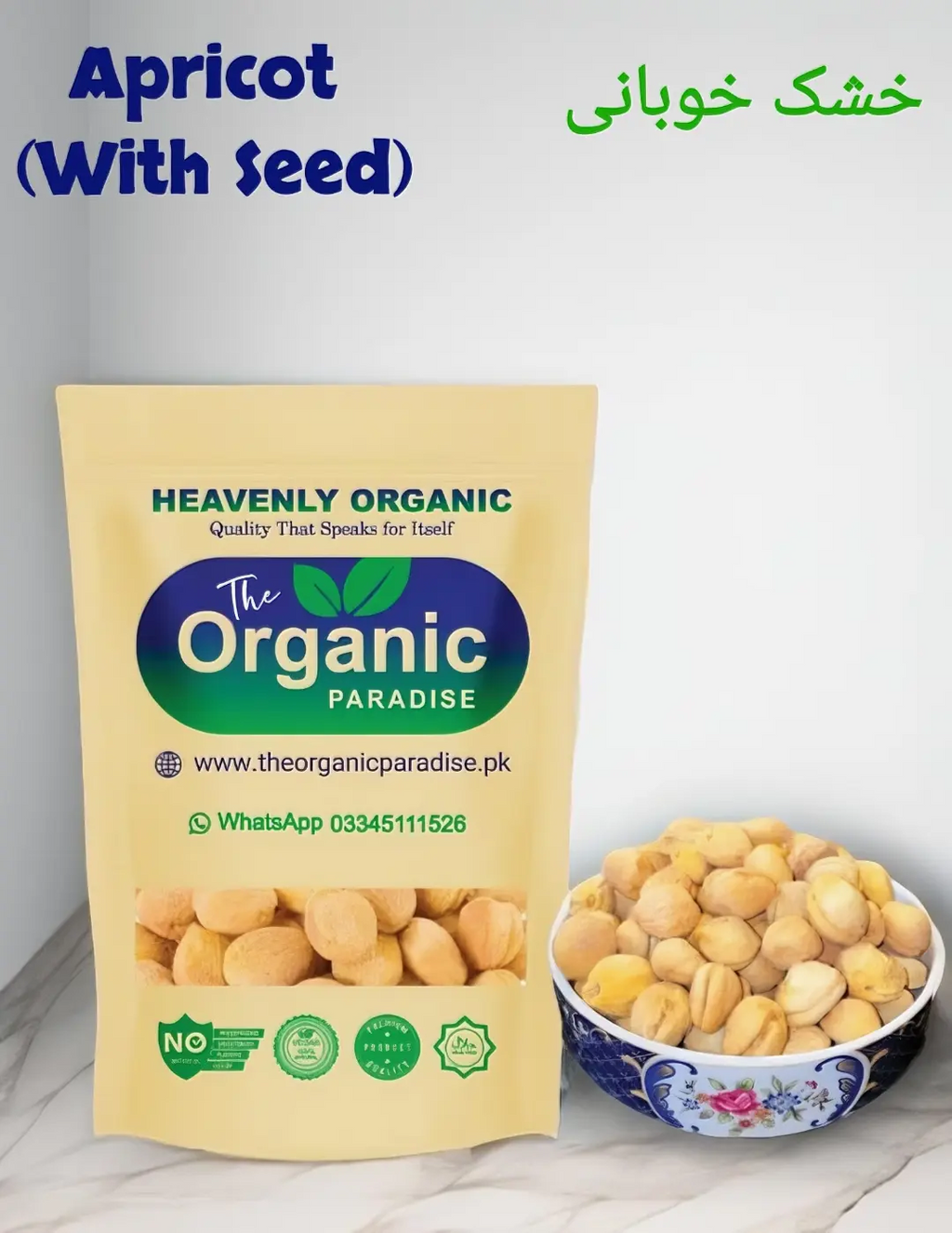 APRICOT WITH SEEDS The Organic Paradise
