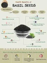 BASIL SEED The Organic Paradise