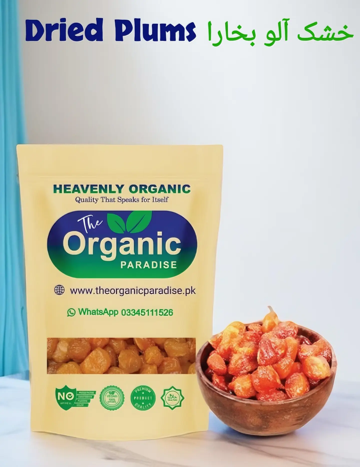 DRIED PLUMS The Organic Paradise