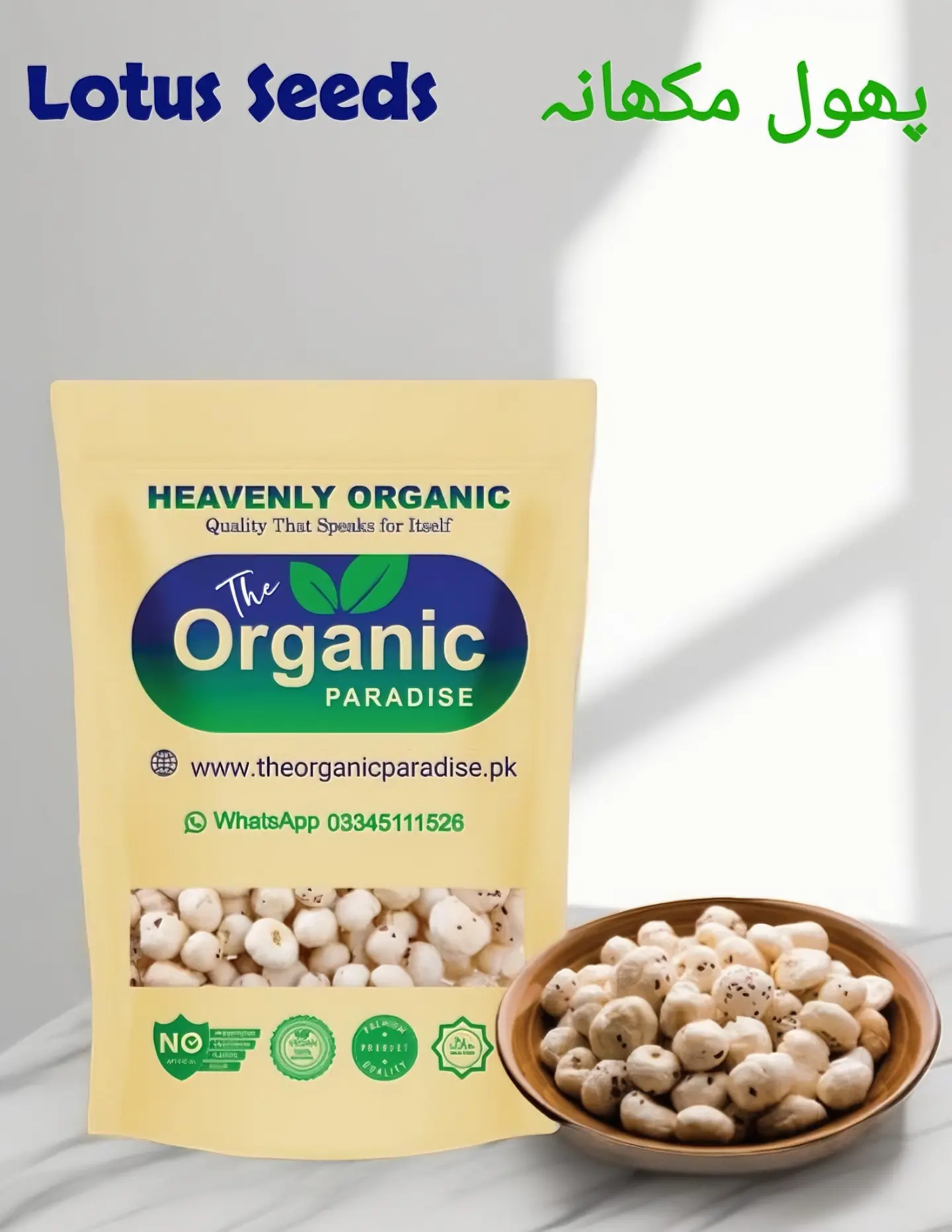 LOTUS SEEDS The Organic Paradise