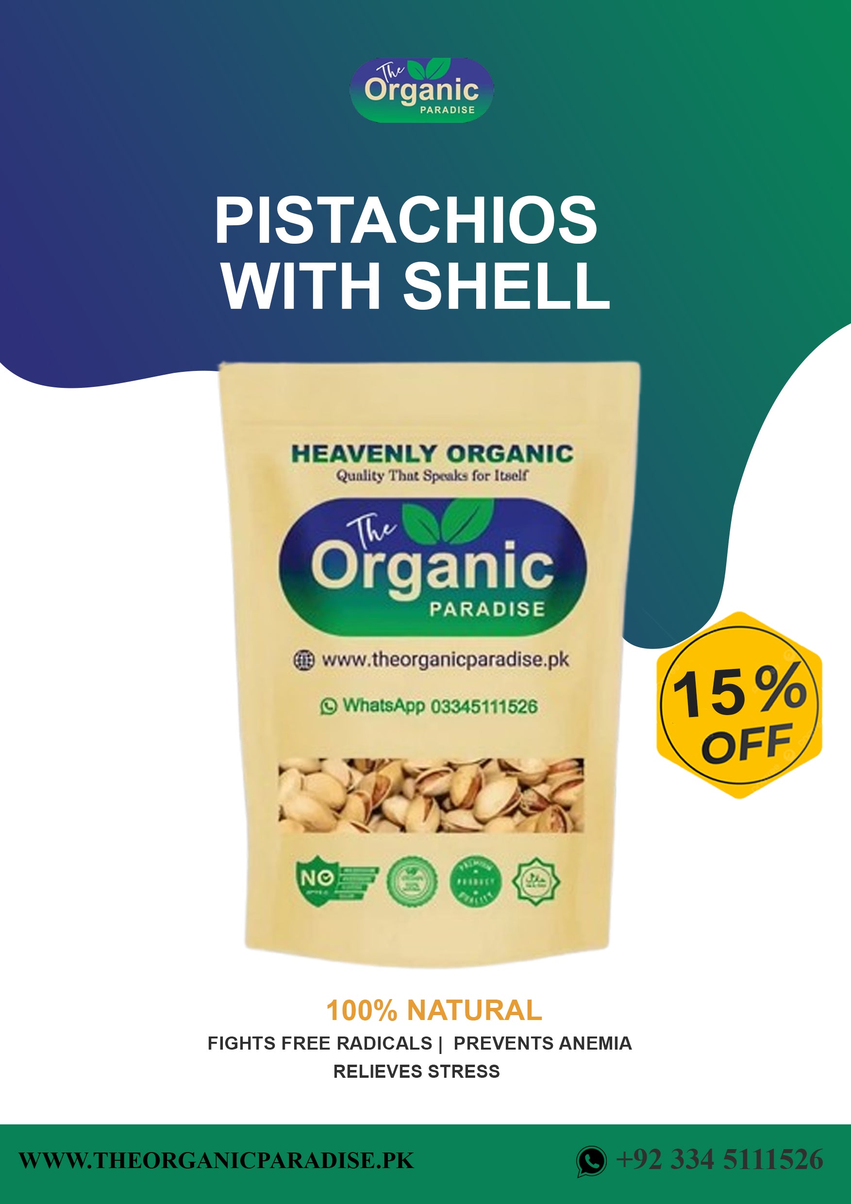 PISTACIO WITH SHELL