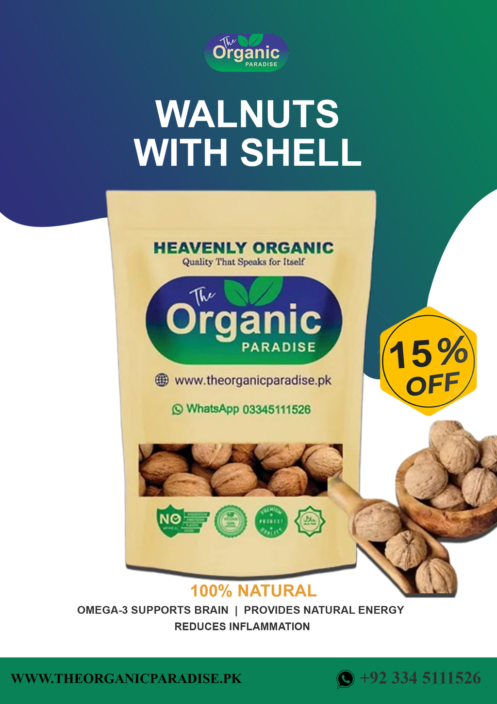 WALNUTS WITH SHELL (DESI)